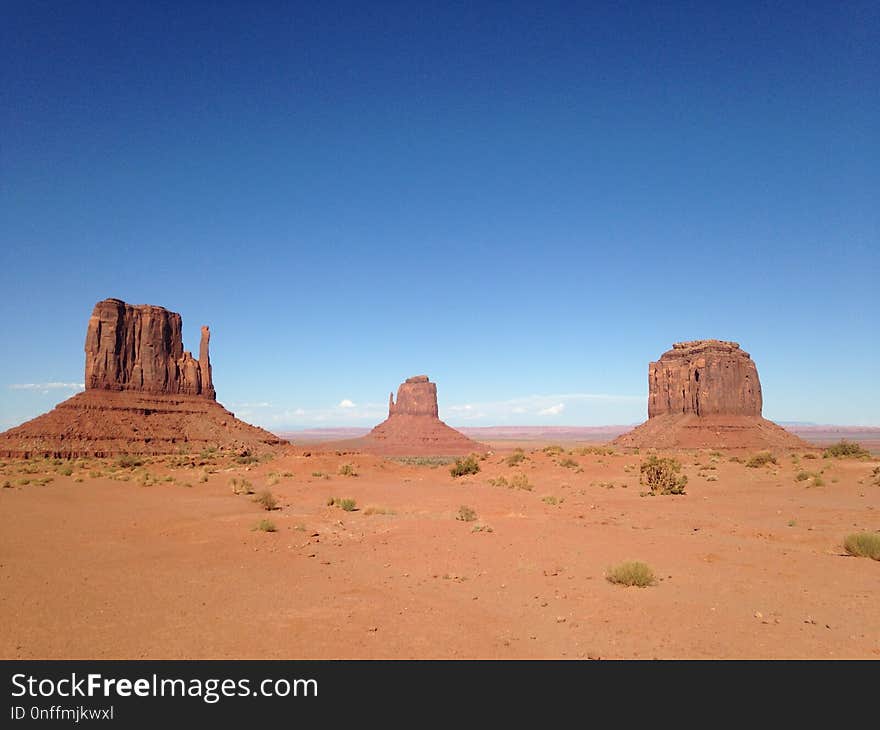 Butte, Historic Site, Ecosystem, Sky