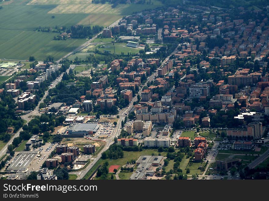 Aerial Photography, Suburb, Bird's Eye View, City