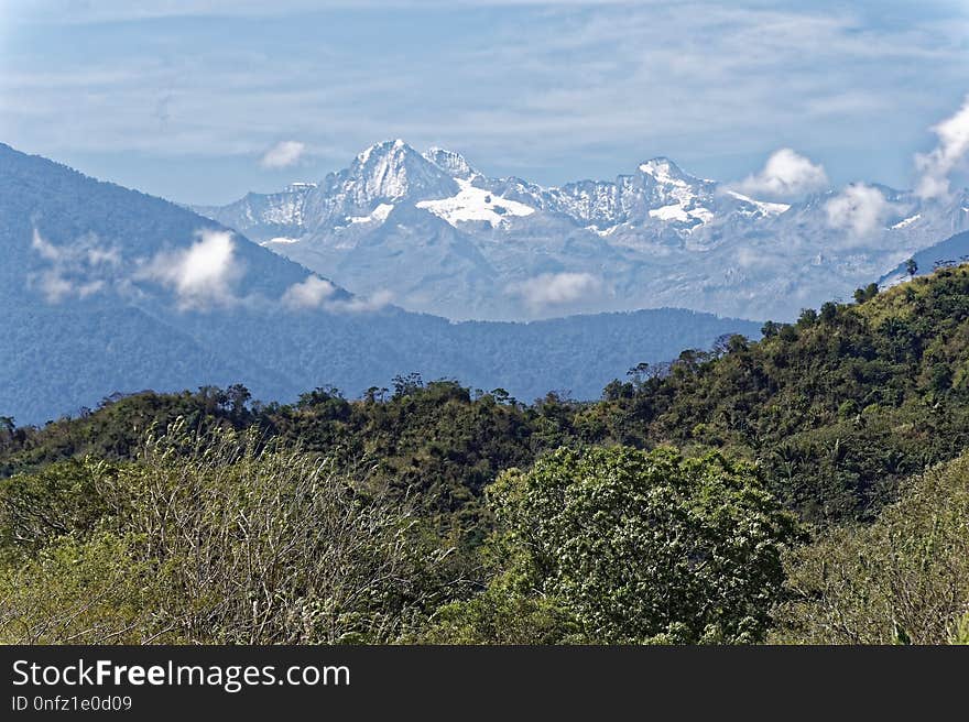 Mountainous Landforms, Mountain, Wilderness, Sky