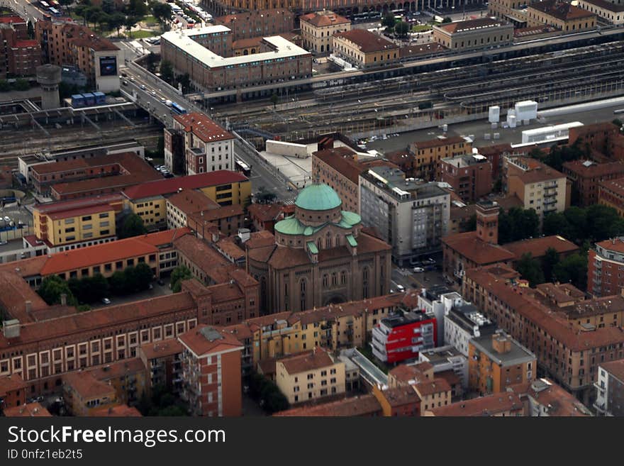 City, Urban Area, Bird's Eye View, Aerial Photography