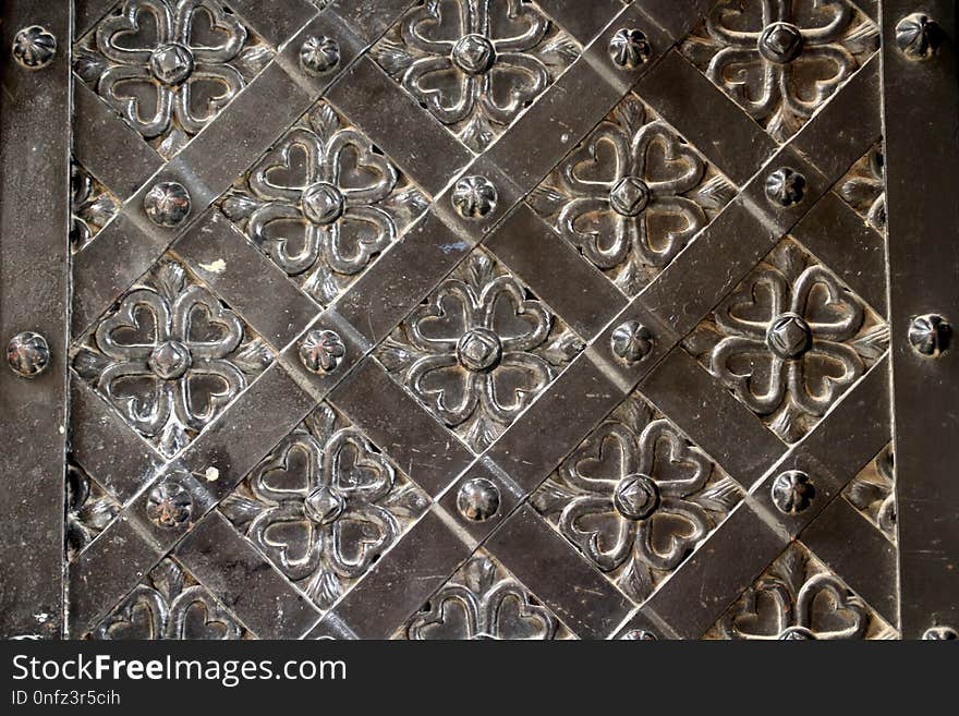 Metal, Iron, Pattern, Material