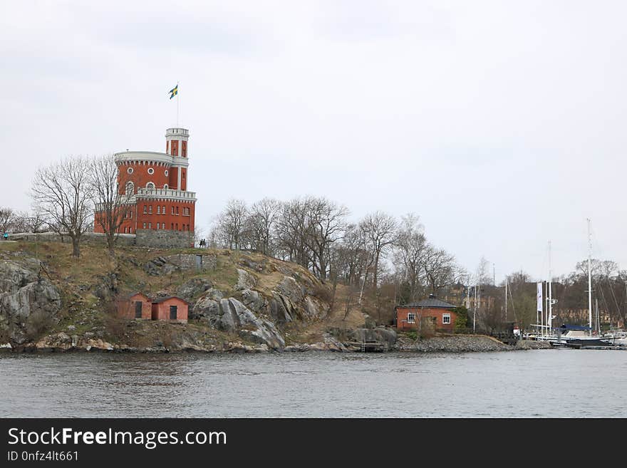 Waterway, Water, Tower, Coast