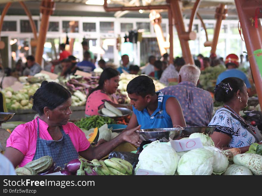 Marketplace, Market, Food, Public Space