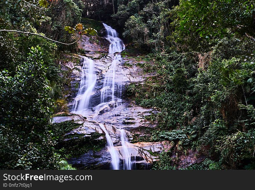 Waterfall, Water, Nature, Body Of Water