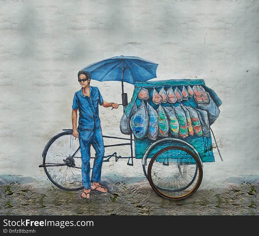 Land Vehicle, Bicycle, Umbrella, Mode Of Transport