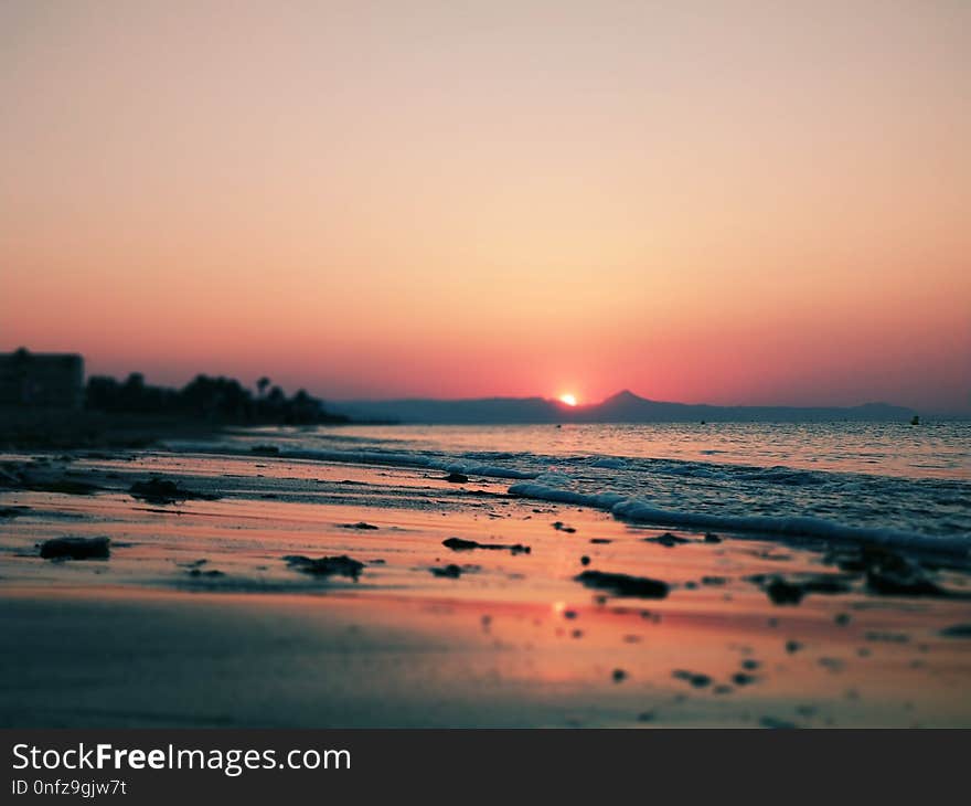 Sea, Horizon, Body Of Water, Sky