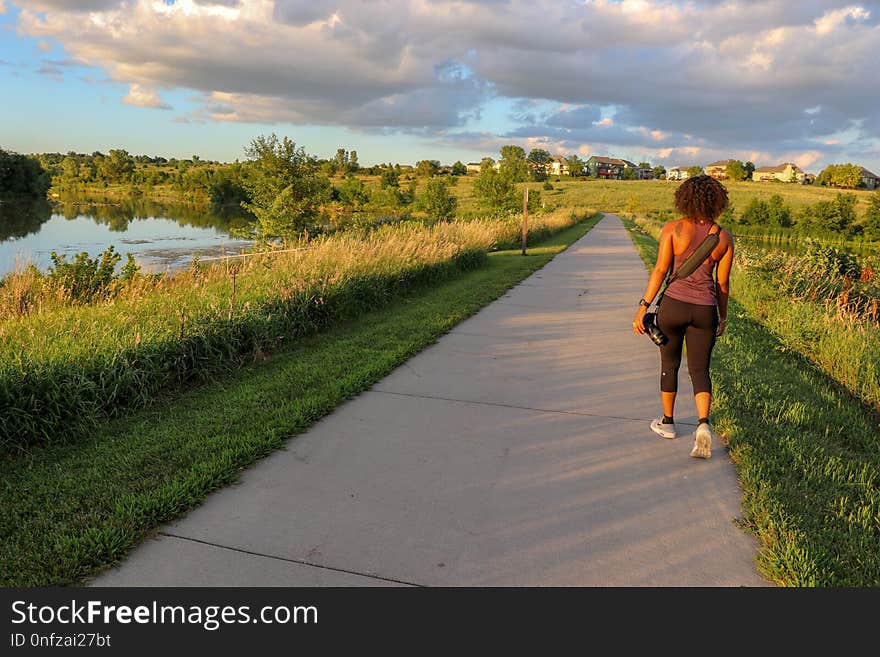 Sky, Path, Road, Cloud