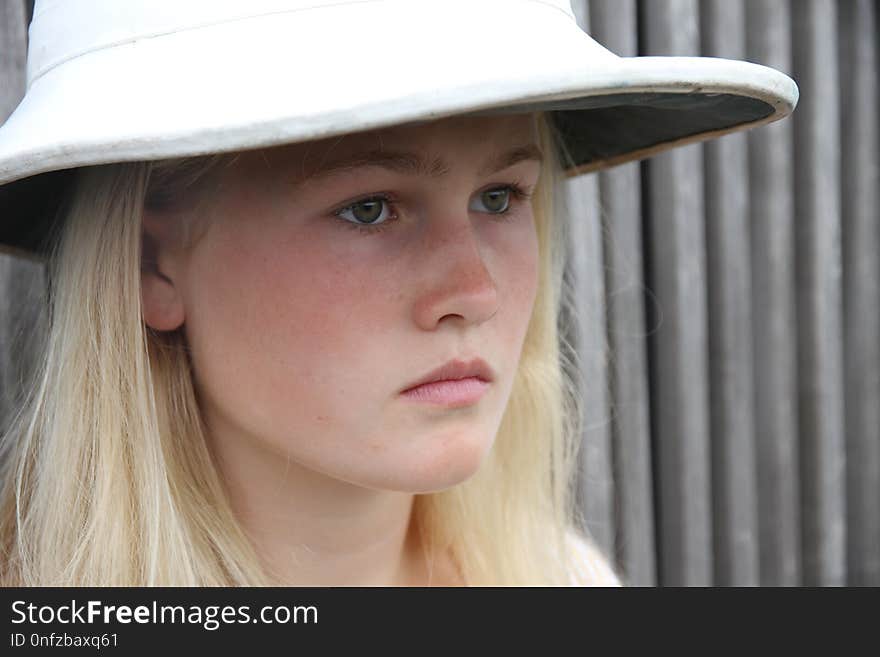 Headgear, Hat, Sun Hat, Girl