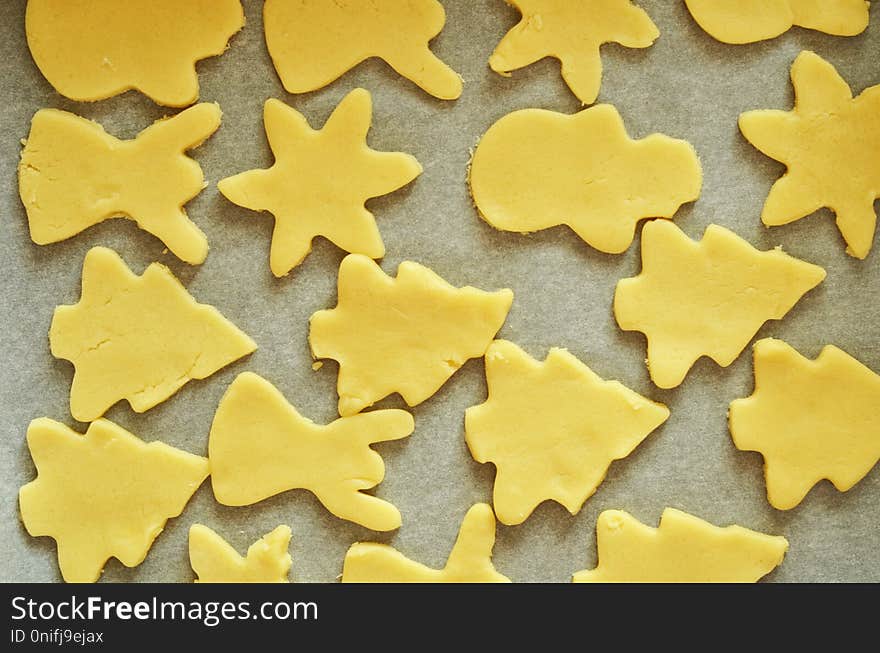 Making gingerbread cookies for Christmas. Holiday season