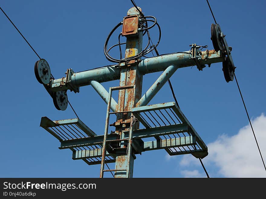 Electricity, Sky, Electrical Supply, Overhead Power Line