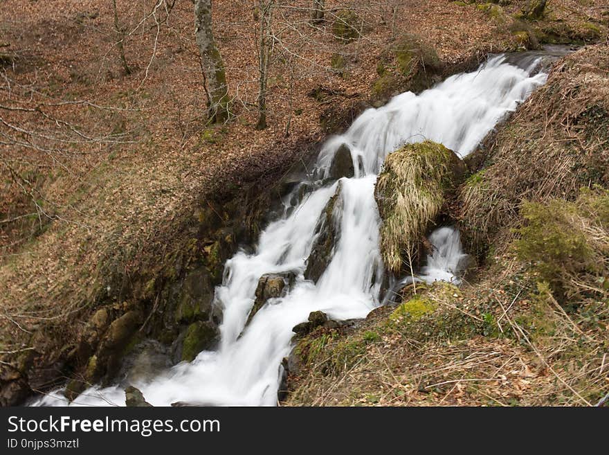 Waterfall, Water, Body Of Water, Nature Reserve