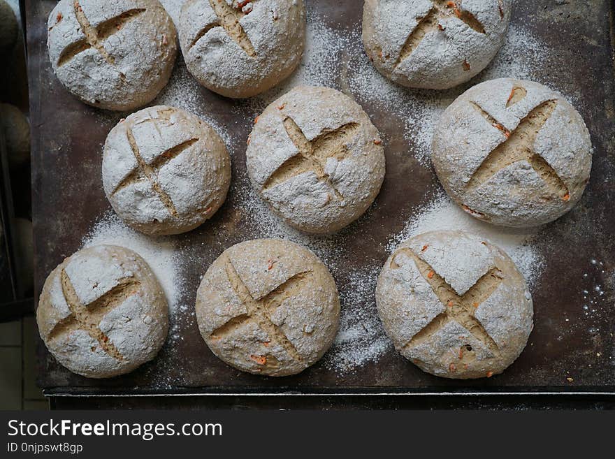 Baked Goods, Bread, Sourdough, Rye Bread