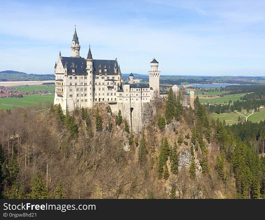 Building, Sky, Château, Castle