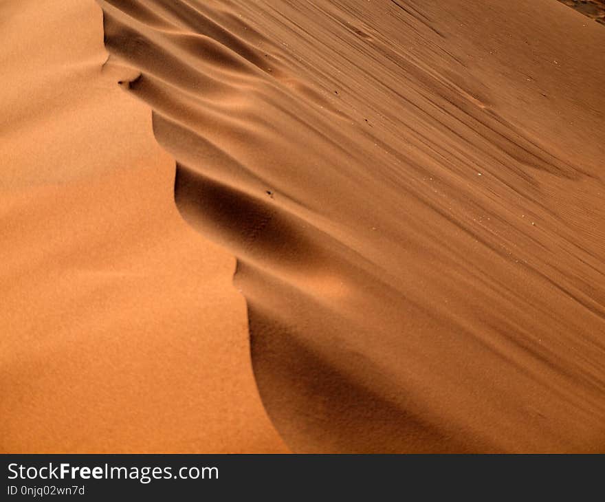 Erg, Brown, Desert, Sand