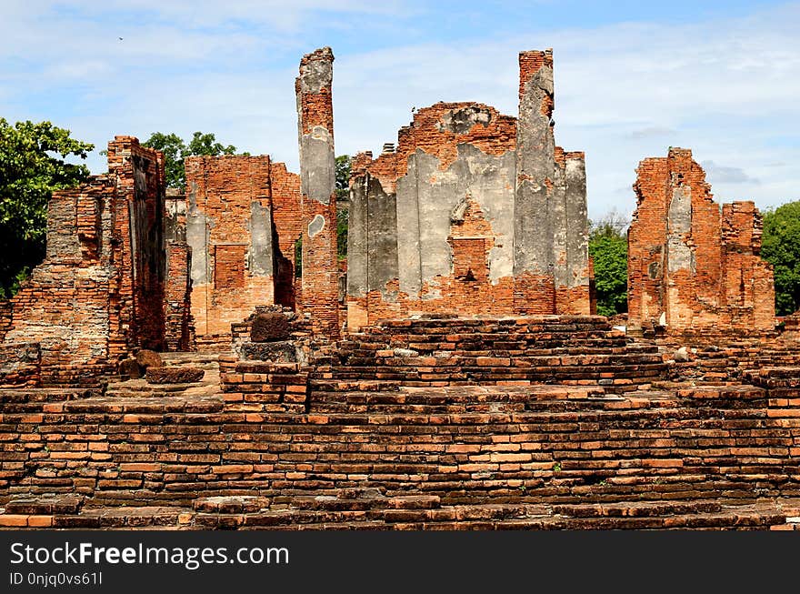 Historic Site, Ruins, Archaeological Site, Ancient History