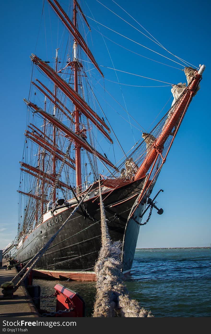 Sailing Ship, Tall Ship, Barque, Ship