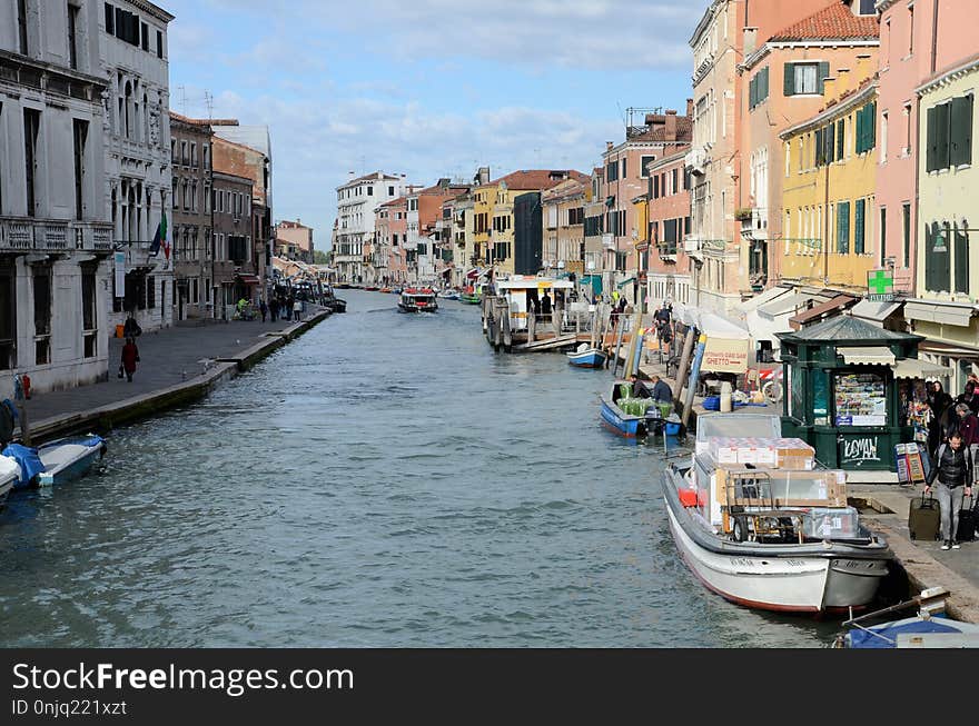 Canal, Waterway, Body Of Water, Water Transportation