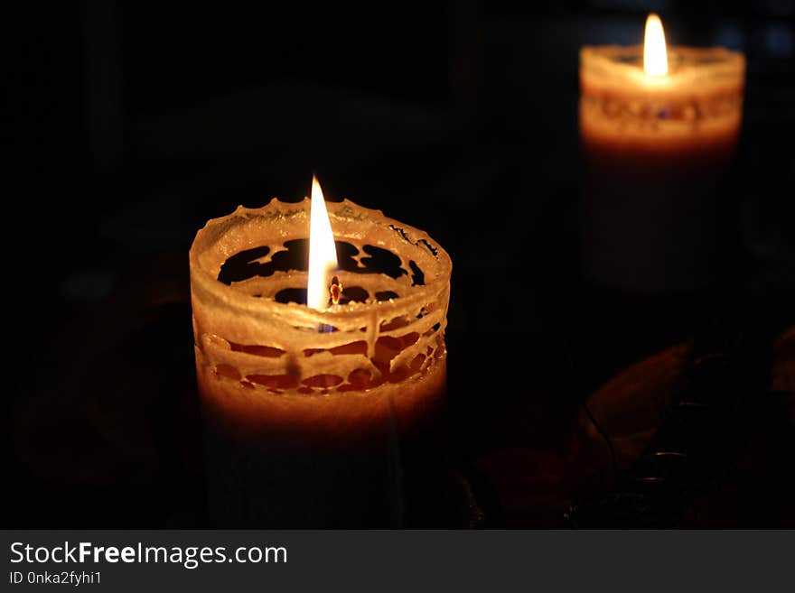 Candle, Lighting, Darkness, Decor