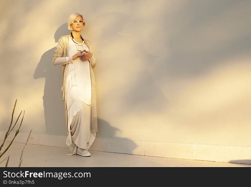 Standing, Dress, Sky, Happiness