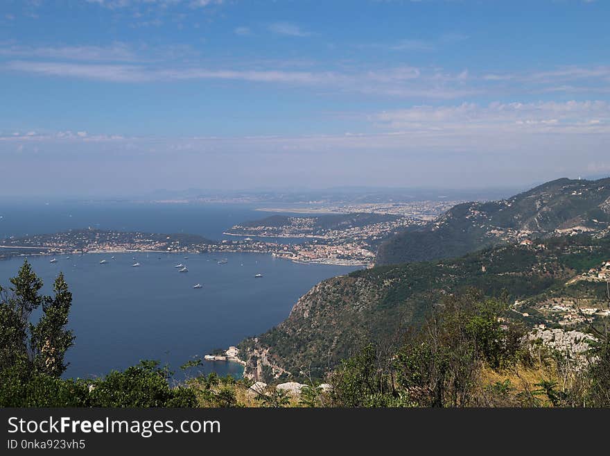 Sky, Sea, Coast, Promontory