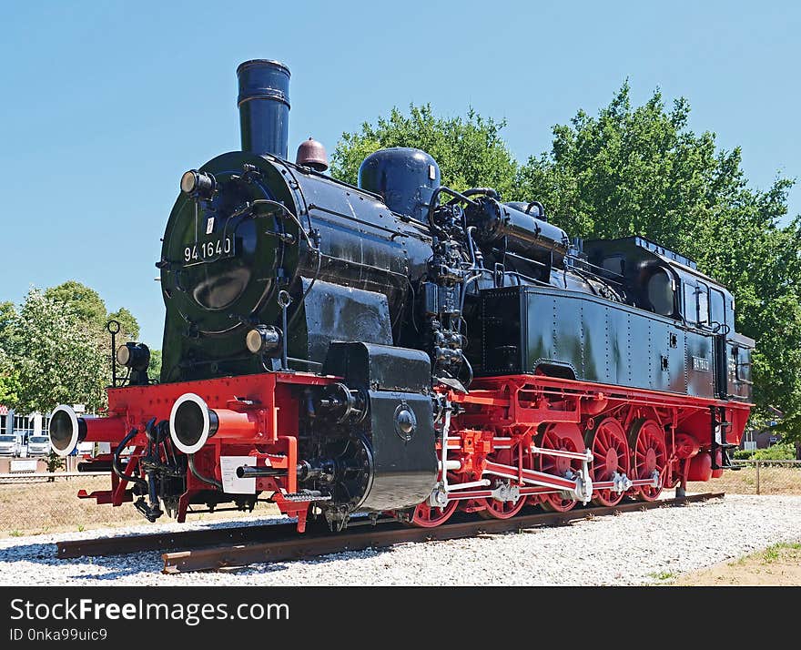 Locomotive, Transport, Steam Engine, Track