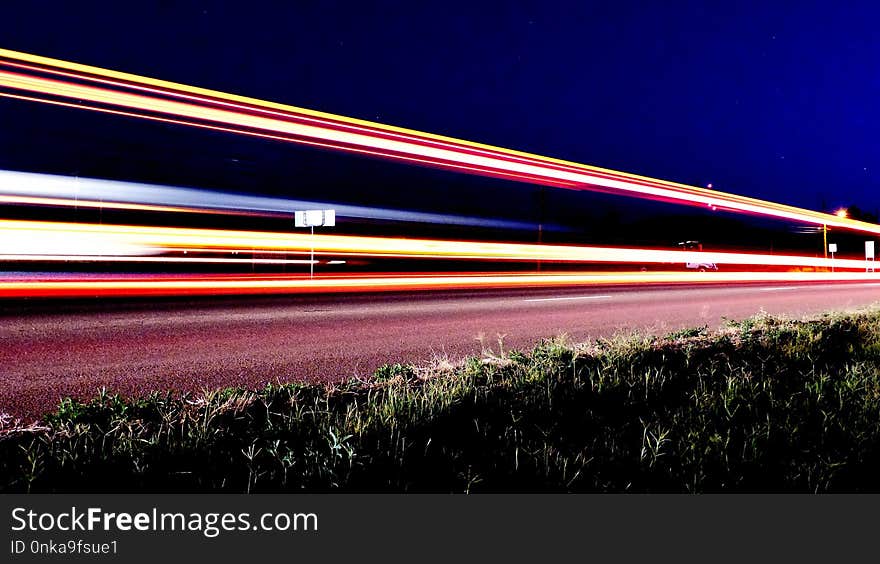 Night, Infrastructure, Sky, Light