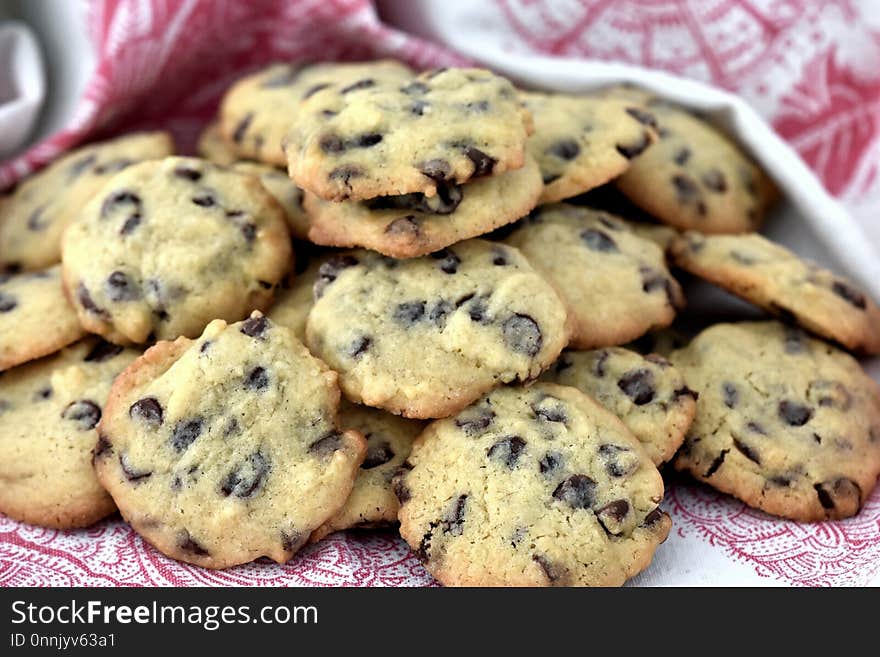 Cookies And Crackers, Cookie, Baked Goods, Chocolate Chip Cookie