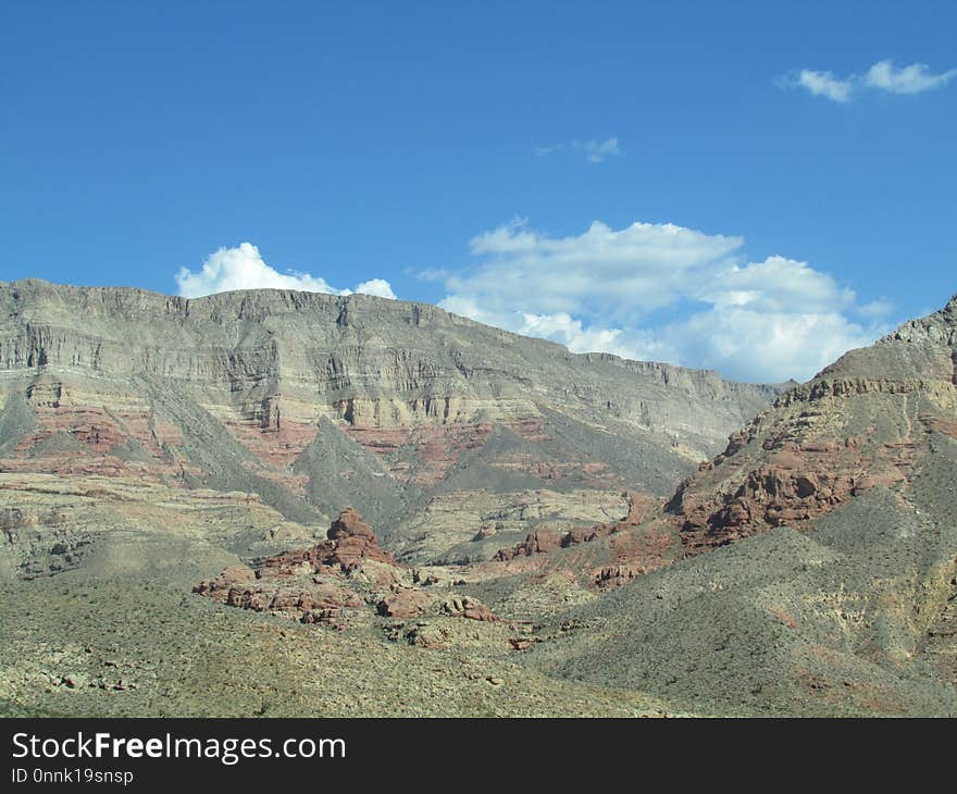 Badlands, Ecosystem, Mountainous Landforms, Highland