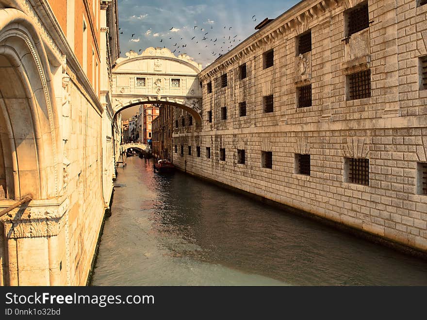 Waterway, Water, Canal, Reflection