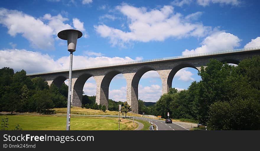 Bridge, Sky, Viaduct, Fixed Link