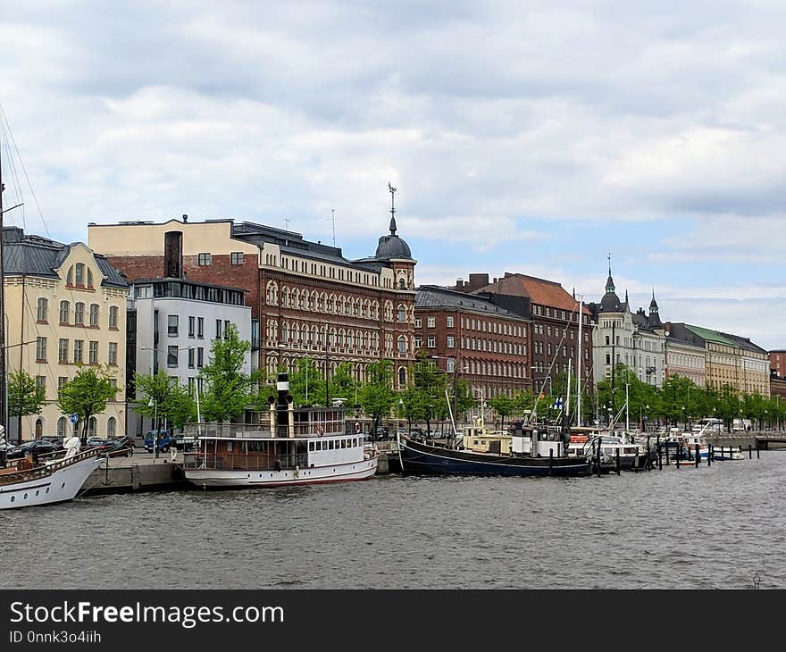 Waterway, Water Transportation, Town, Canal