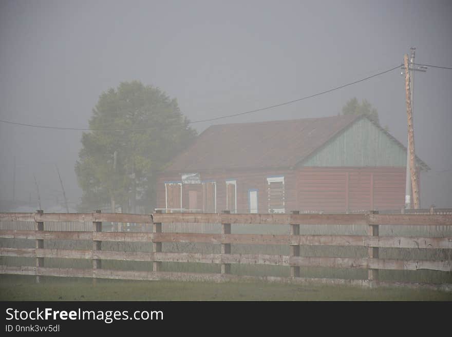 Property, Fog, Structure, House