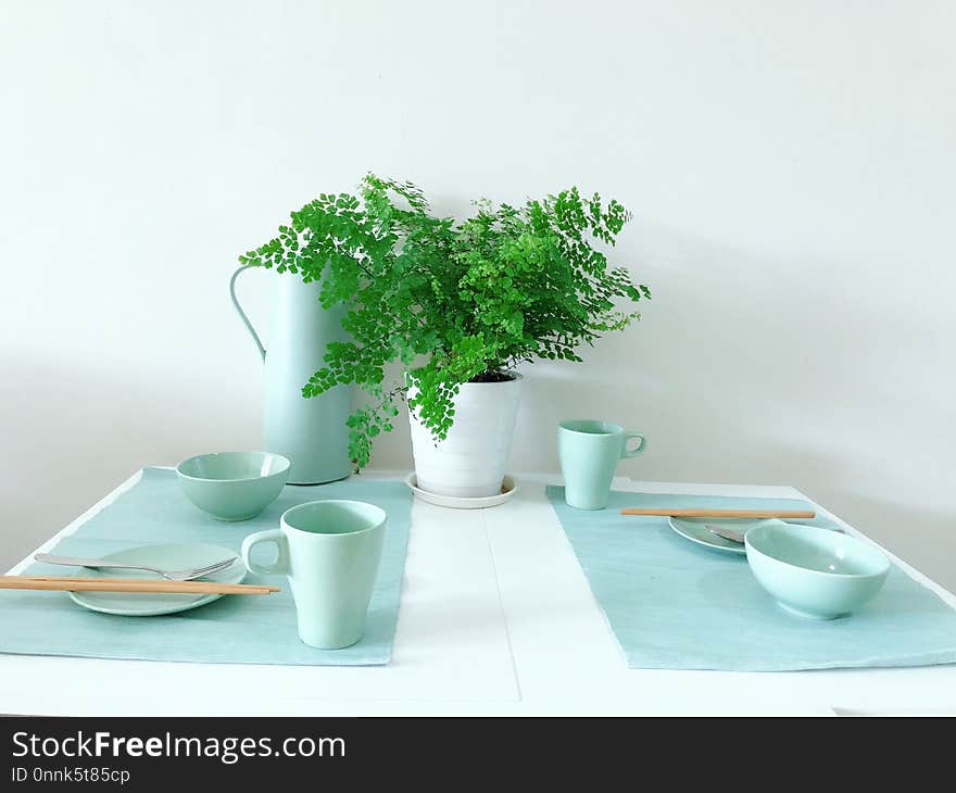 Flowerpot, Cup, Tableware, Porcelain