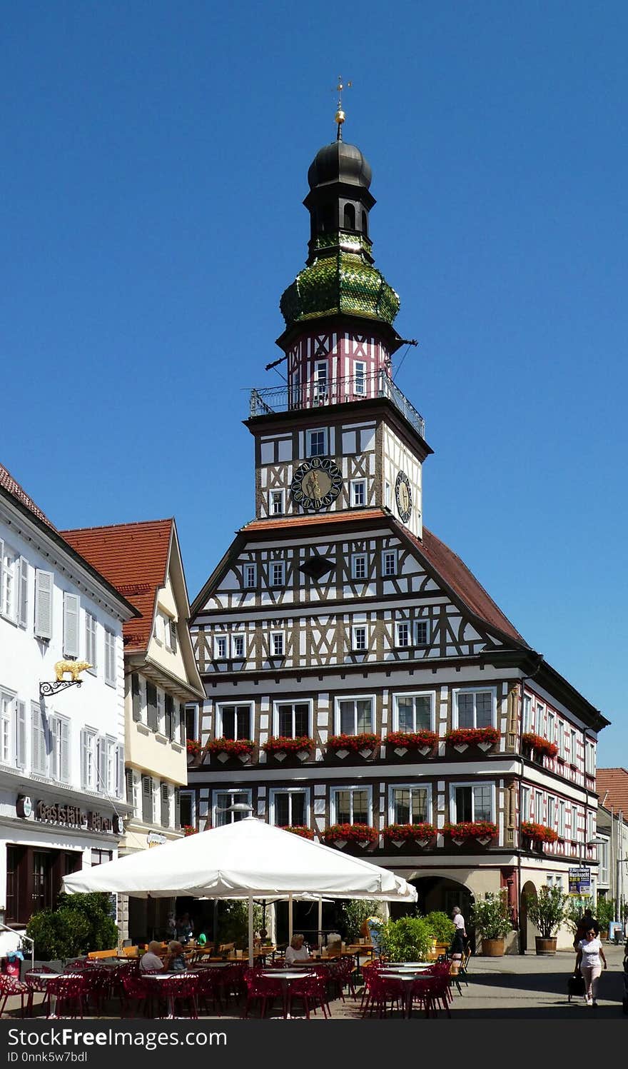 Landmark, Town, Building, Sky