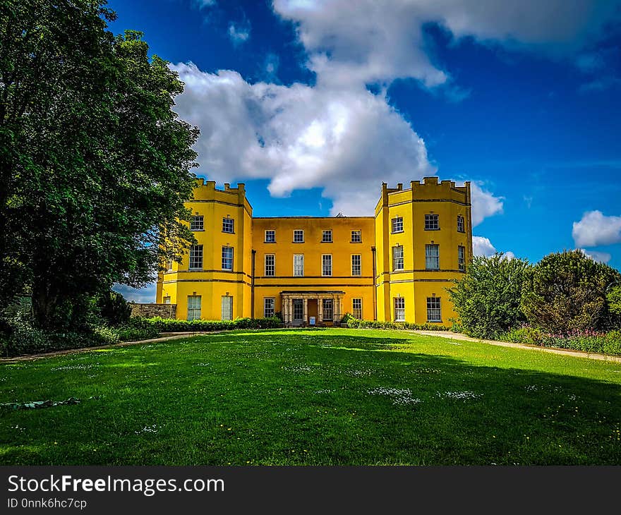 Sky, Estate, Nature, Stately Home