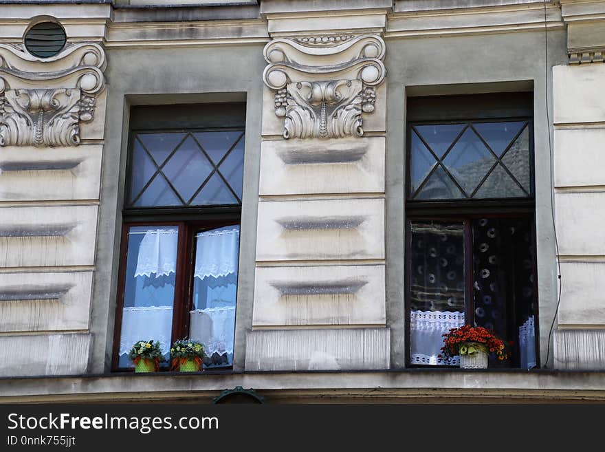 Window, Architecture, Structure, Facade