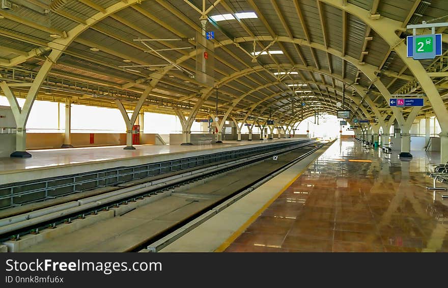 Track, Train Station, Metropolitan Area, Metro Station