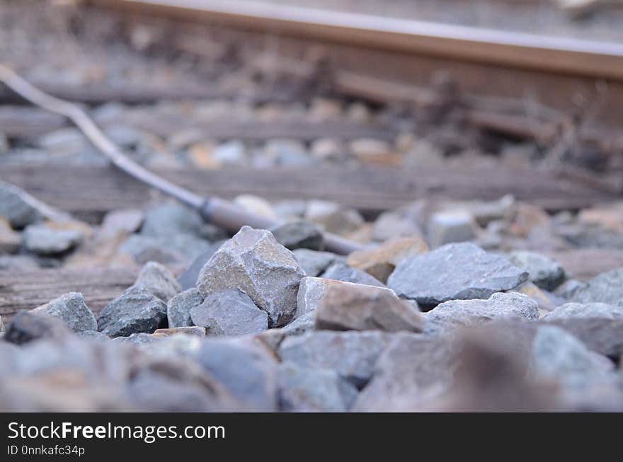 Rubble, Rock, Gravel, Material