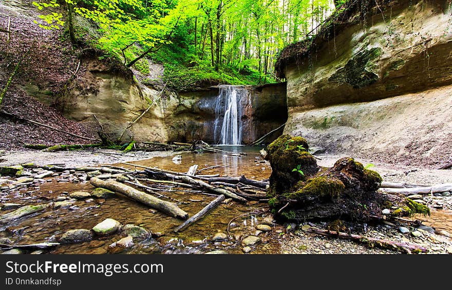 Water, Nature, Waterfall, Body Of Water