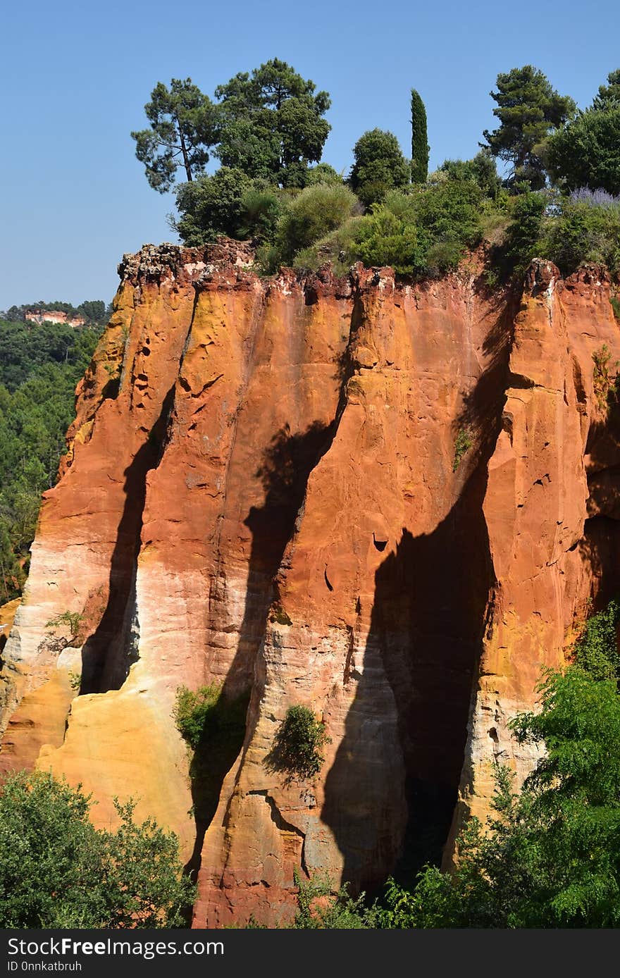 Rock, Cliff, Nature Reserve, Escarpment