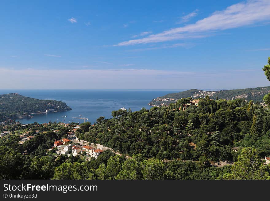 Sky, Coast, Vegetation, Sea