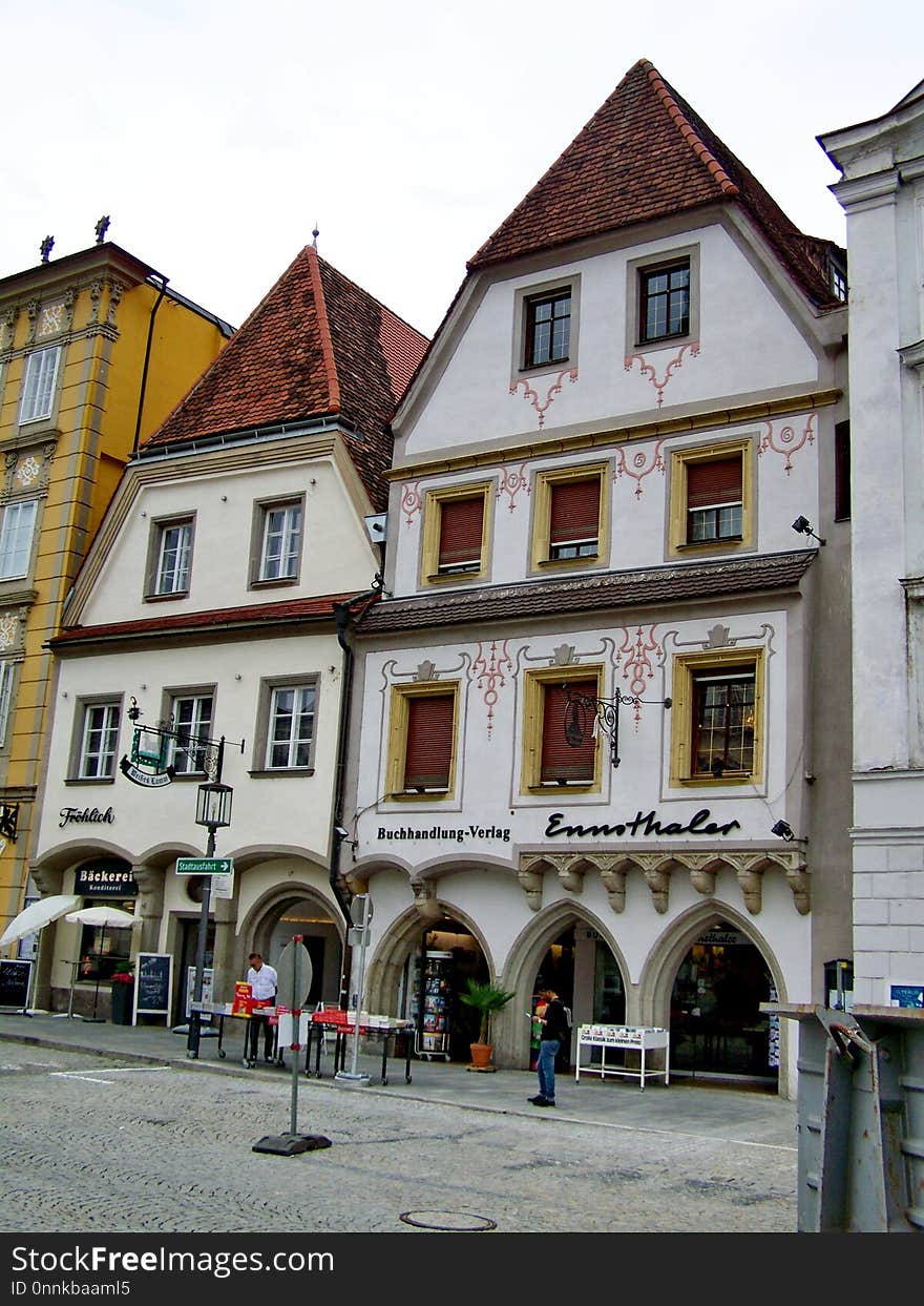 Town, Building, Medieval Architecture, Neighbourhood