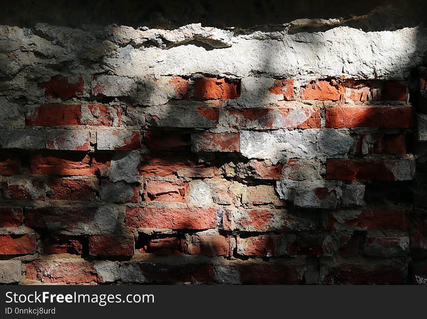 Brick, Wall, Brickwork, Material