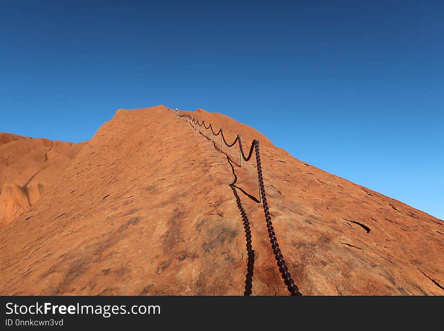 Sky, Rock, Mountainous Landforms, Badlands