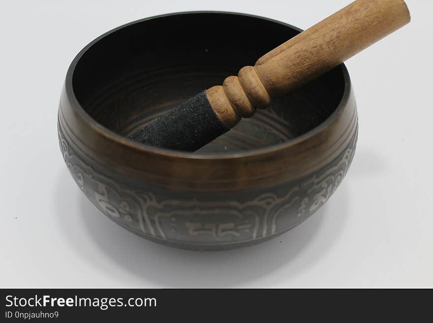 Singing Bowl, Tableware, Bell, Mortar And Pestle