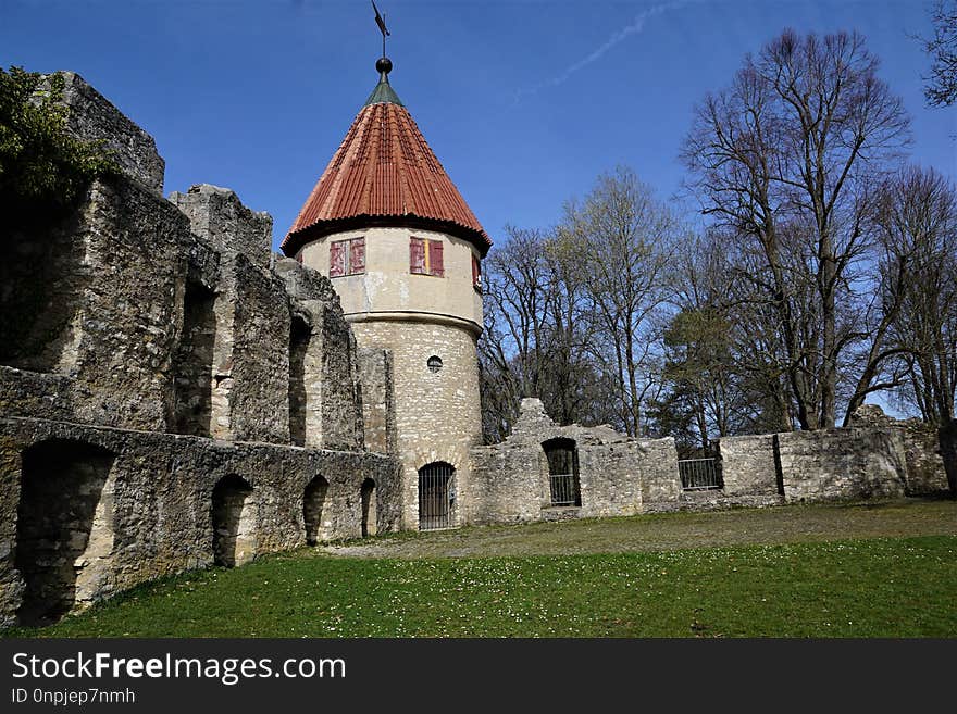 Medieval Architecture, Historic Site, Château, Sky