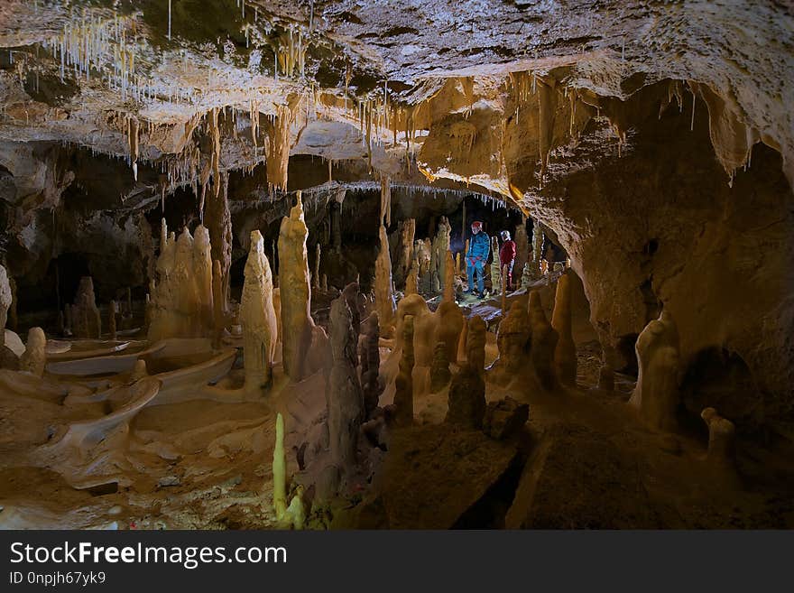 Cave, Speleothem, Stalactite, Formation