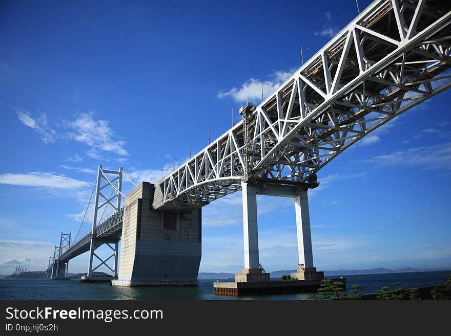 Bridge, Fixed Link, Sky, Structure