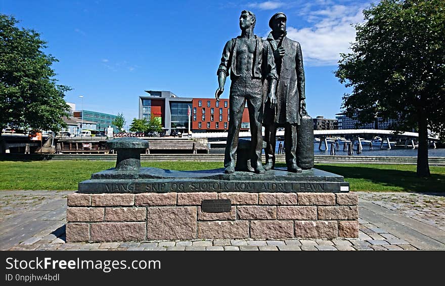 Statue, Monument, Memorial, Plaza