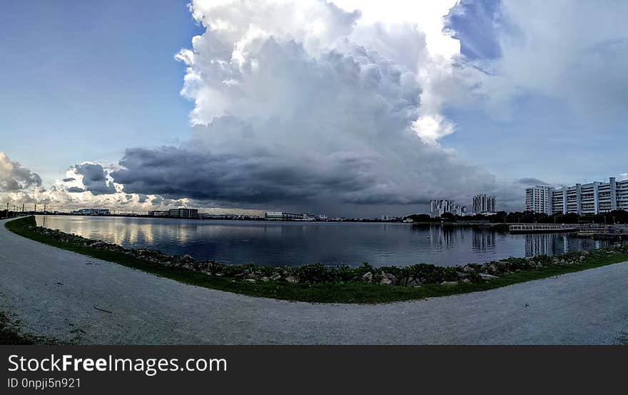 Sky, Cloud, Waterway, Reflection